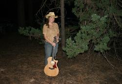 Cheesy pose with my guitar!